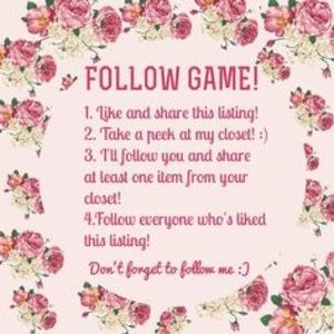 🌸👅FOLLOW GAME👅🌸